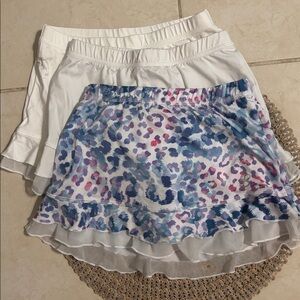 Sofibella Girls S  Golf Tennis skorts bundle